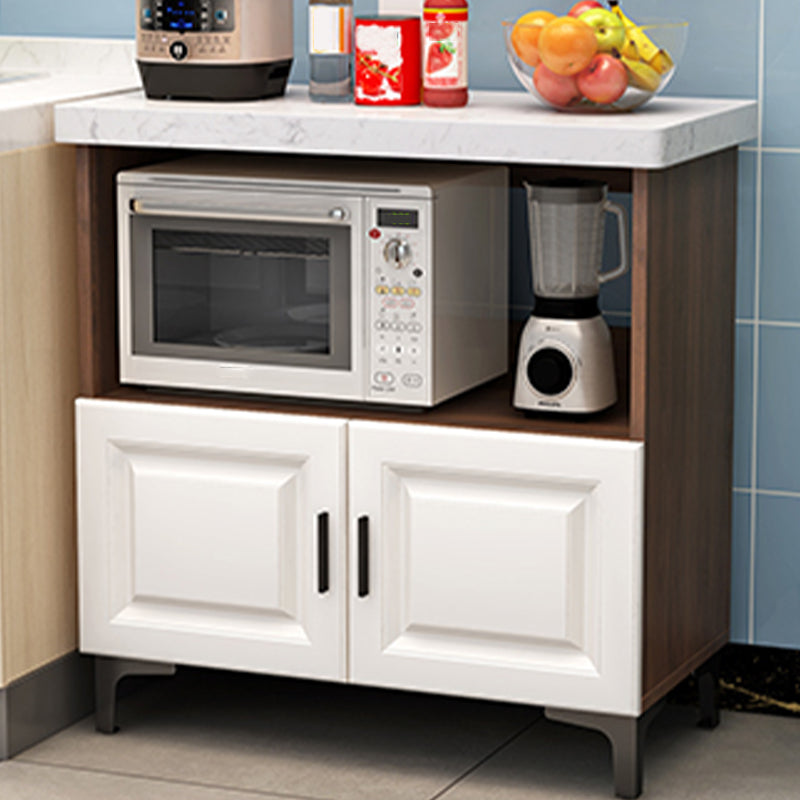 Modern Style Kitchen Island Table Double Sided Cabinet Kitchen Island