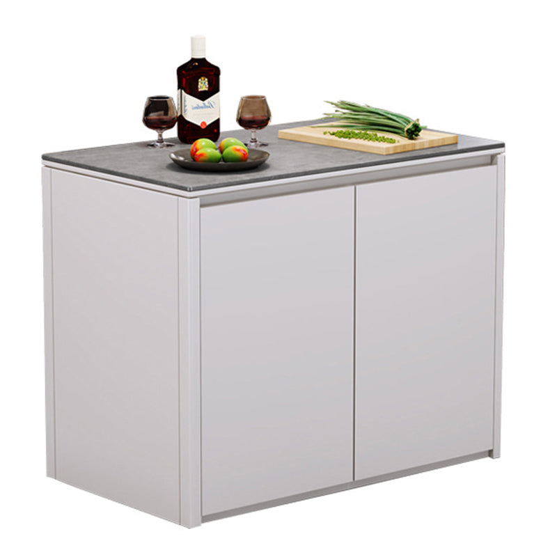 Home Dining Kitchen Island Table Modern Rectangular Kitchen Island