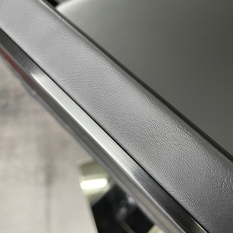 Leather Bar Stool Industrial Backrest Counter Stool for Living Room