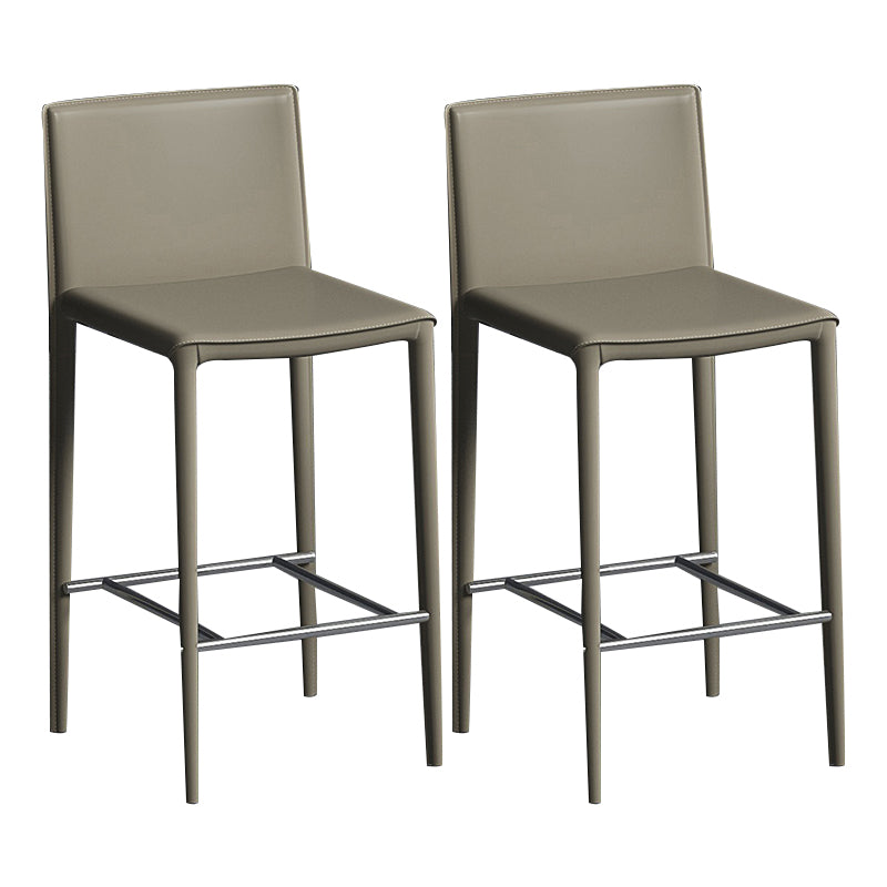 Modern Leather Bar Stool Counter Height Counter Stool for Bristol