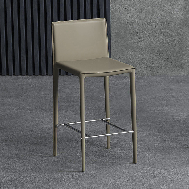 Modern Leather Bar Stool Counter Height Counter Stool for Bristol