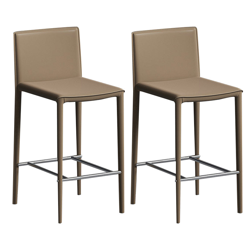 Modern Leather Bar Stool Counter Height Counter Stool for Bristol