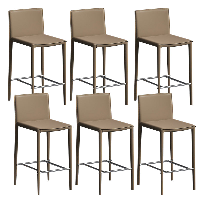 Modern Leather Bar Stool Counter Height Counter Stool for Bristol