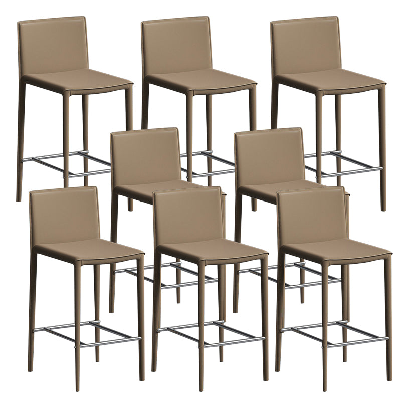 Modern Leather Bar Stool Counter Height Counter Stool for Bristol
