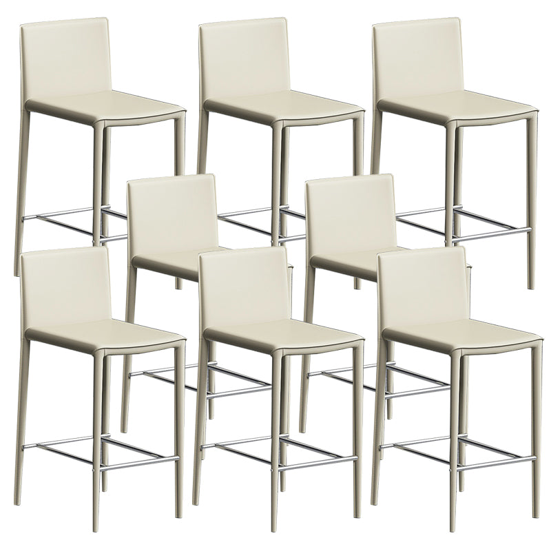 Modern Leather Bar Stool Counter Height Counter Stool for Bristol