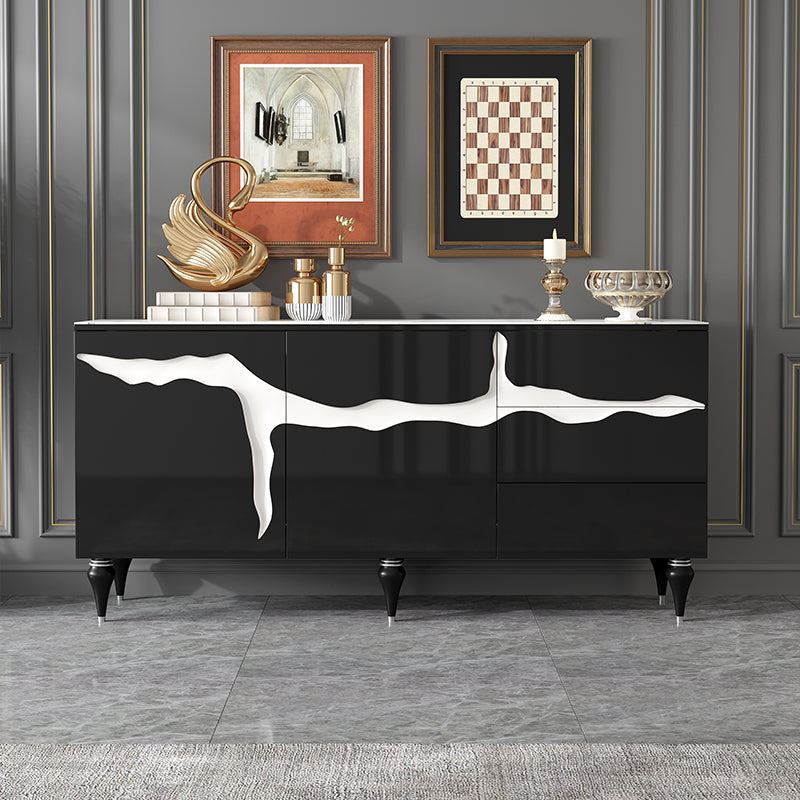 13.65-inch Width Classic Glam Storage Chest Stone Storage Chest Dresser