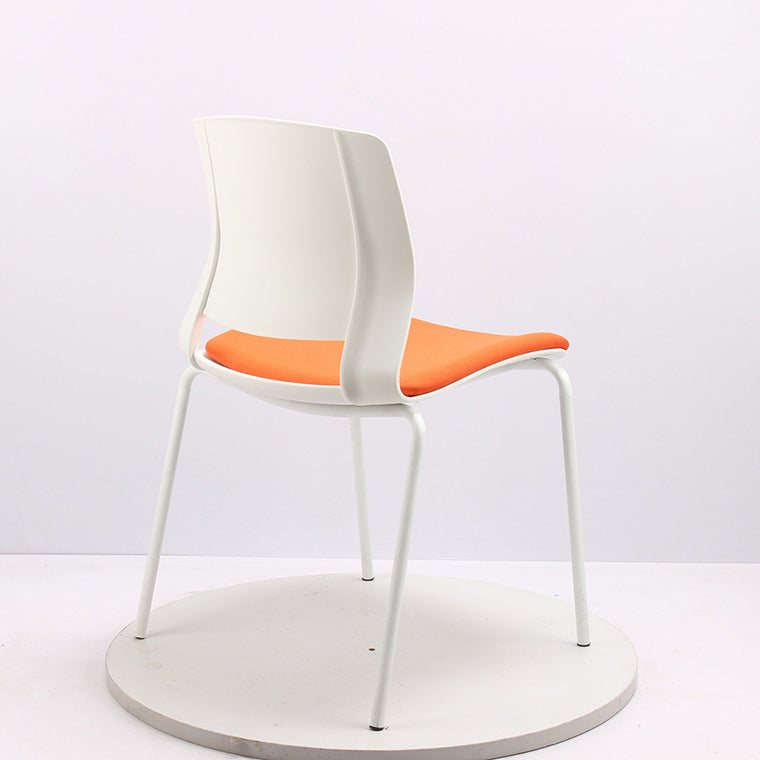 Modern Office Chair No Wheels Armless No Distressing Desk Chair