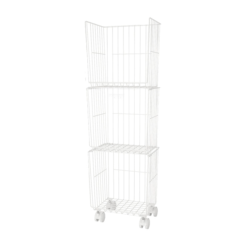 Floating Industrial Bookshelf Metal Frame Bookcase with Shelves