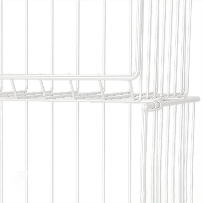 Floating Industrial Bookshelf Metal Frame Bookcase with Shelves