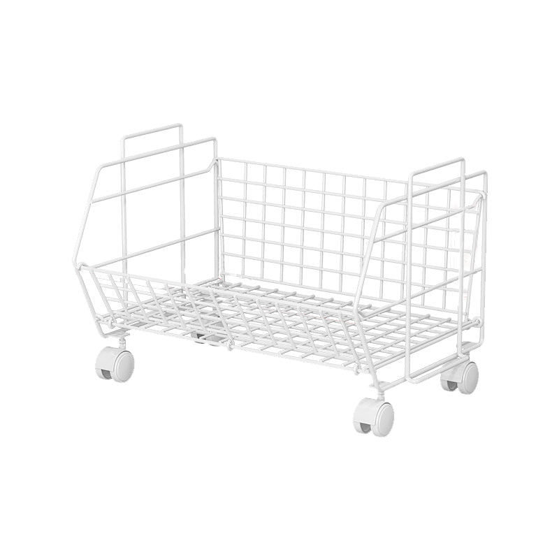 Standard Closed Back Bookcase Metal Industrial Bookshelf with Shelves