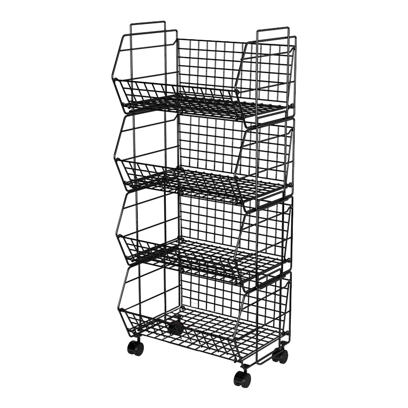 Standard Closed Back Bookcase Metal Industrial Bookshelf with Shelves