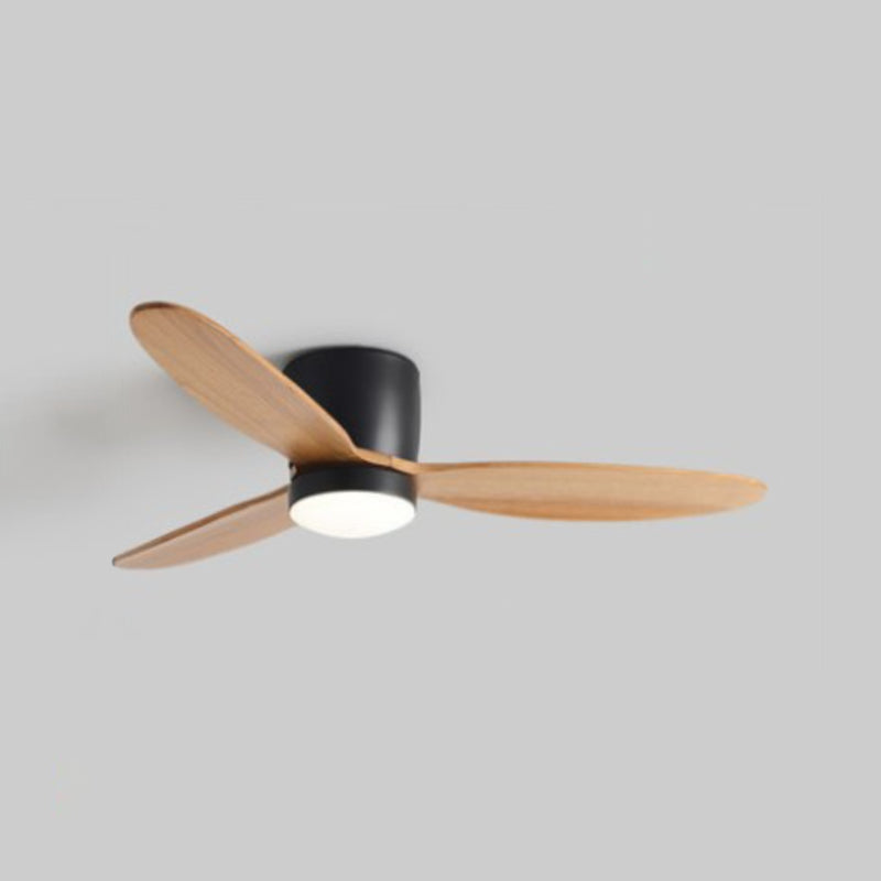Contemporary Ceiling Fan Light Fixture Minimalist Ceiling Flush Mount for Bedroom