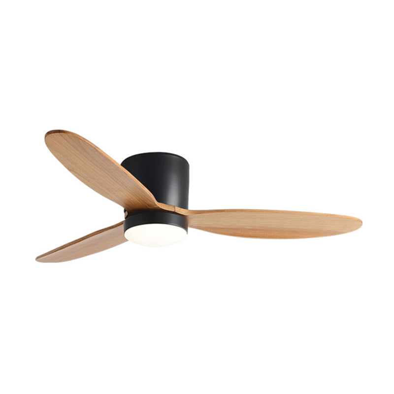 Contemporary Ceiling Fan Light Fixture Minimalist Ceiling Flush Mount for Bedroom