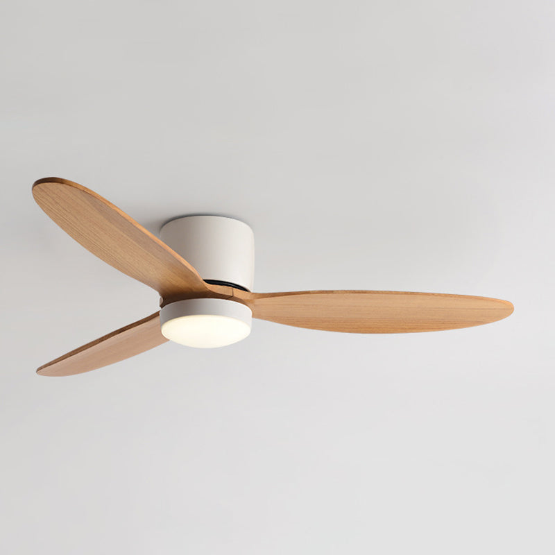 Contemporary Ceiling Fan Light Fixture Minimalist Ceiling Flush Mount for Bedroom
