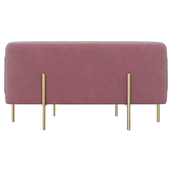 Glam 18" W Seating Bench Cushioned Rectangle Entryway and Bedroom Bench