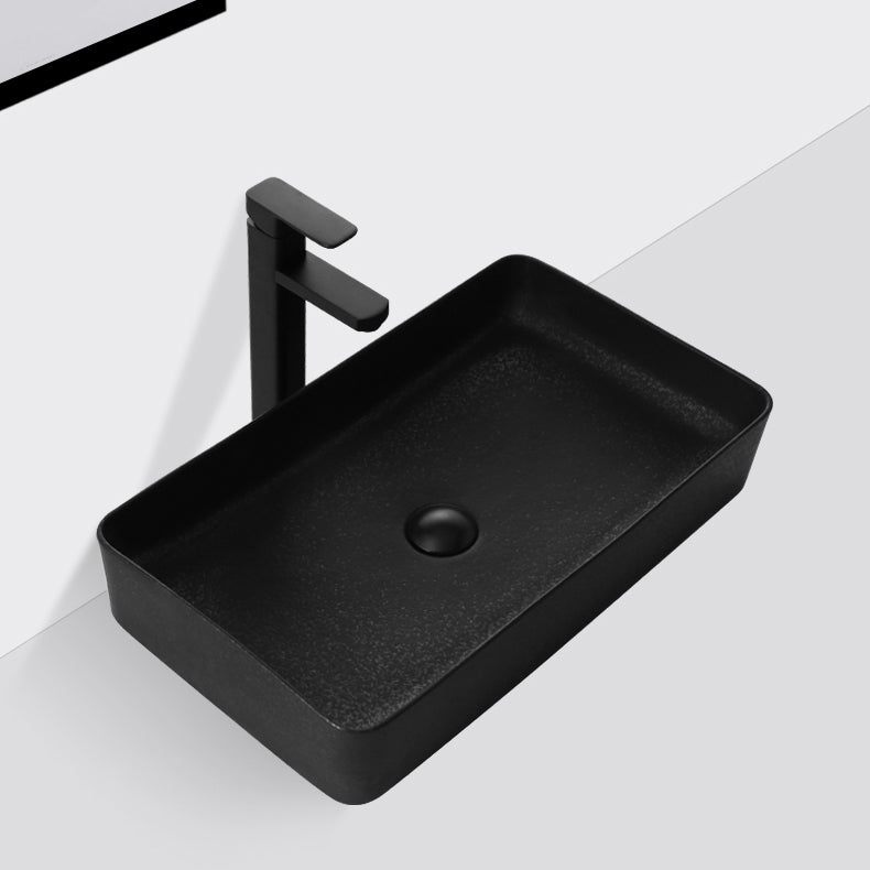 Black Trough Bathroom Sink Round Porcelain Trough Bathroom Sink