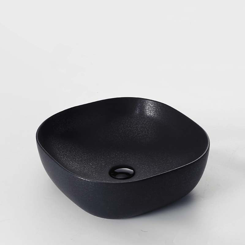 Black Trough Bathroom Sink Round Porcelain Trough Bathroom Sink