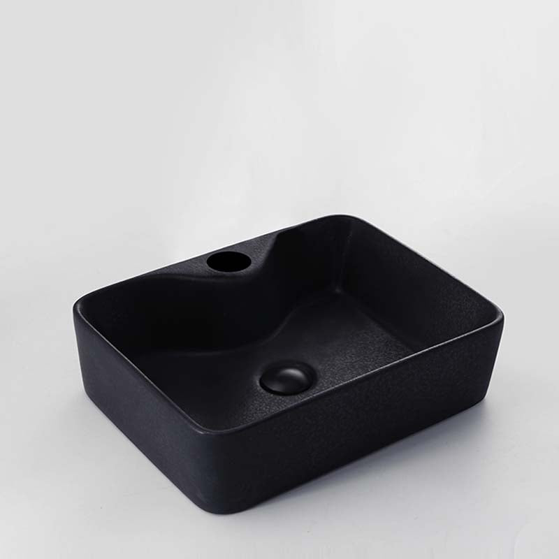 Black Trough Bathroom Sink Round Porcelain Trough Bathroom Sink