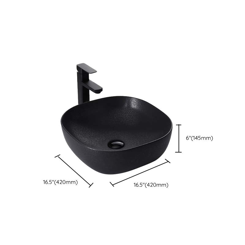 Black Trough Bathroom Sink Round Porcelain Trough Bathroom Sink