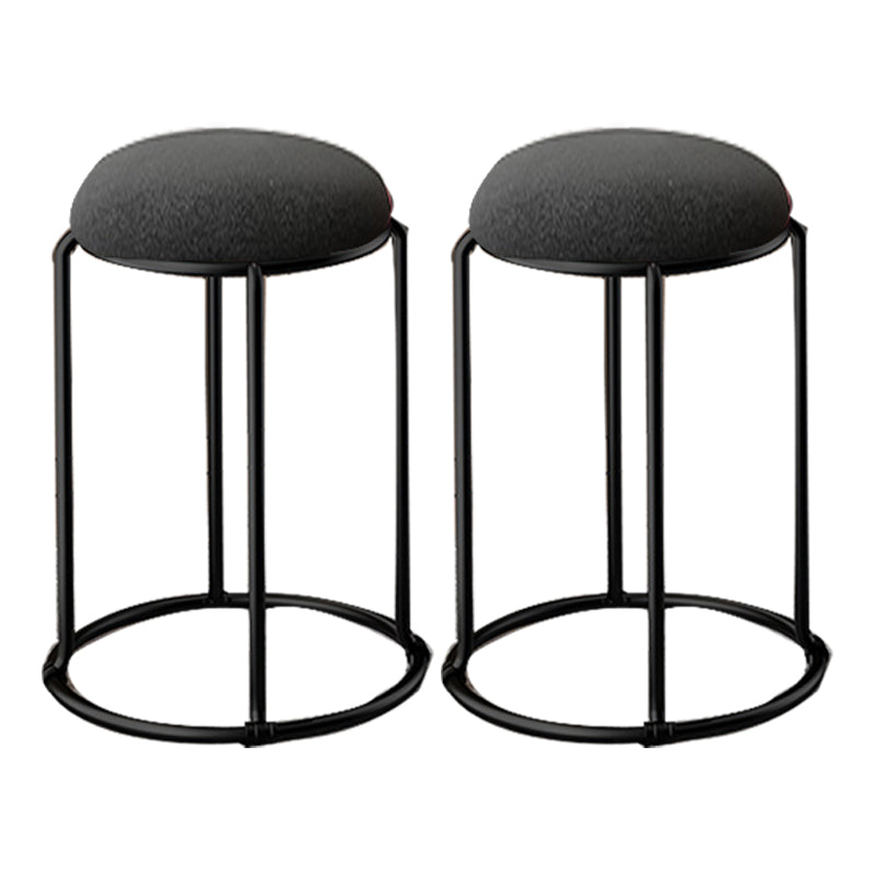 Black Modern Standard Water Resistant Round Standard for Home Decor