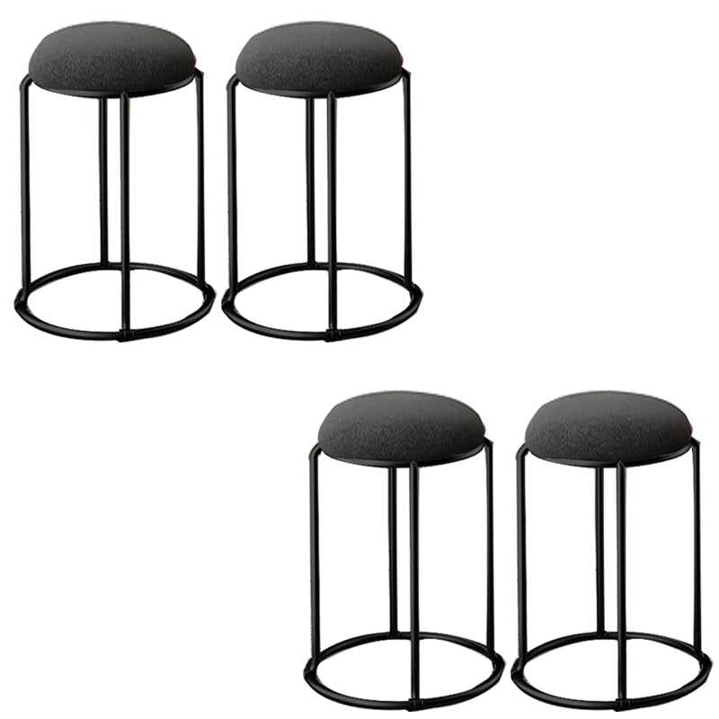 Black Modern Standard Water Resistant Round Standard for Home Decor
