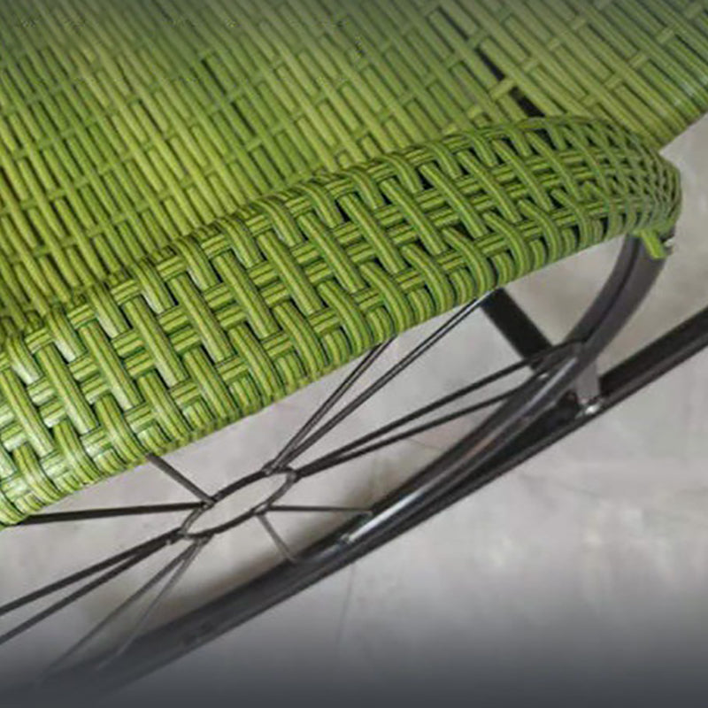 Natural Real Rattan Rocking Chair Lazy Indoor Rocking Chair for Living Room and Bedroom