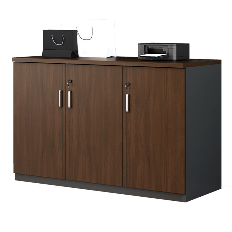 Modern Engineered Wood File Cabinet Lateral Filing Cabinet with Lock and Storage