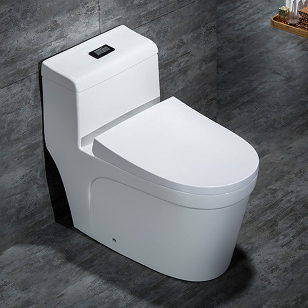 Traditional 1-Piece Toilet Floor Mounted White Urine Toilet for Bathroom