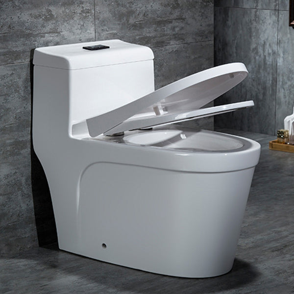 Traditional 1-Piece Toilet Floor Mounted White Urine Toilet for Bathroom