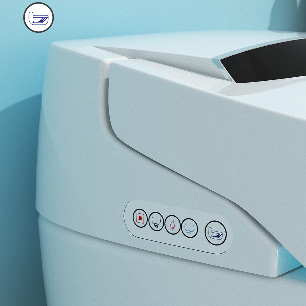 Contemporary One-Piece Toilet Bowl Floor Mounted Urine Toilet for Washroom