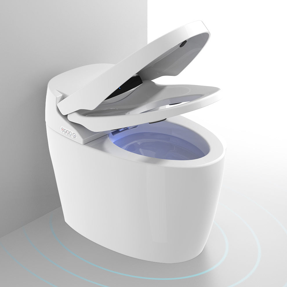 Contemporary One-Piece Toilet Bowl Floor Mounted Urine Toilet for Washroom