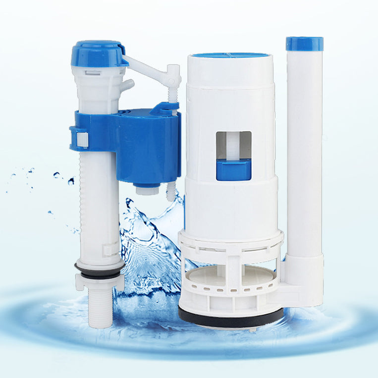 Traditional 1-Piece Toilet Bowl White Urine Toilet with Seat for Bathroom