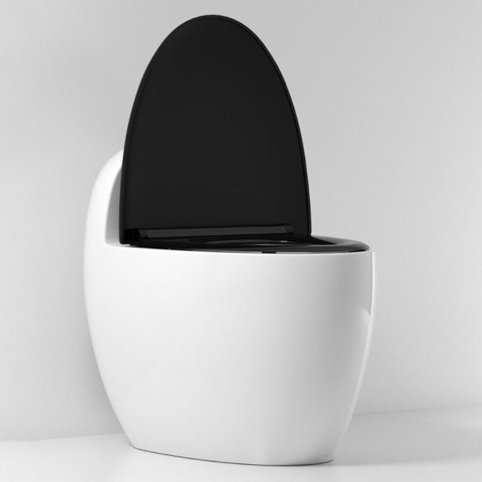Modern Siphon Jet One Piece Toilet Bowl Heated Seat Urine Toilet with Toilet Seat