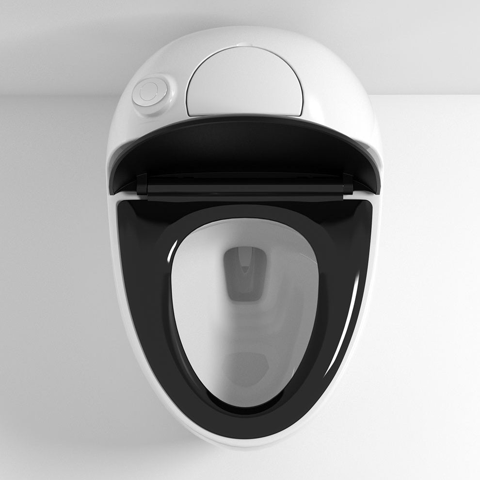 Modern Siphon Jet One Piece Toilet Bowl Heated Seat Urine Toilet with Toilet Seat