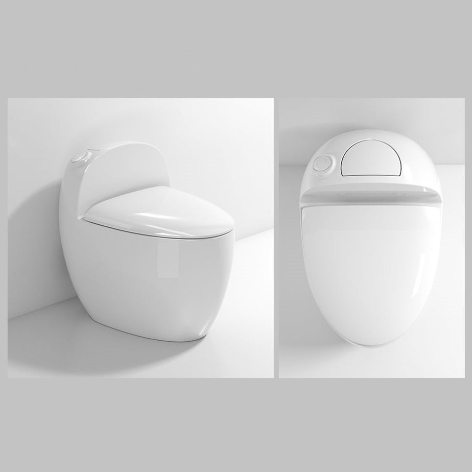 Modern Siphon Jet One Piece Toilet Bowl Heated Seat Urine Toilet with Toilet Seat