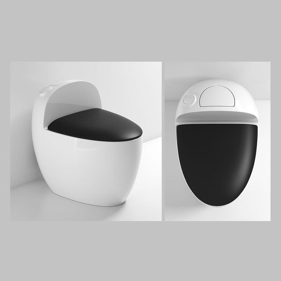 Modern Siphon Jet One Piece Toilet Bowl Heated Seat Urine Toilet with Toilet Seat