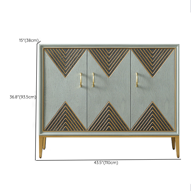 Wooden Storage Chest Dresser Contemporary Glam Dresser for Home