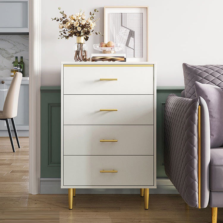 Wooden Chest Classic Glam Storage Chest Dresser with Drawers