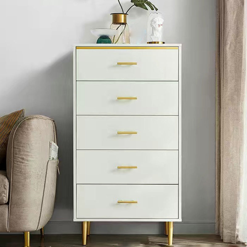 Wooden Chest Classic Glam Storage Chest Dresser with Drawers