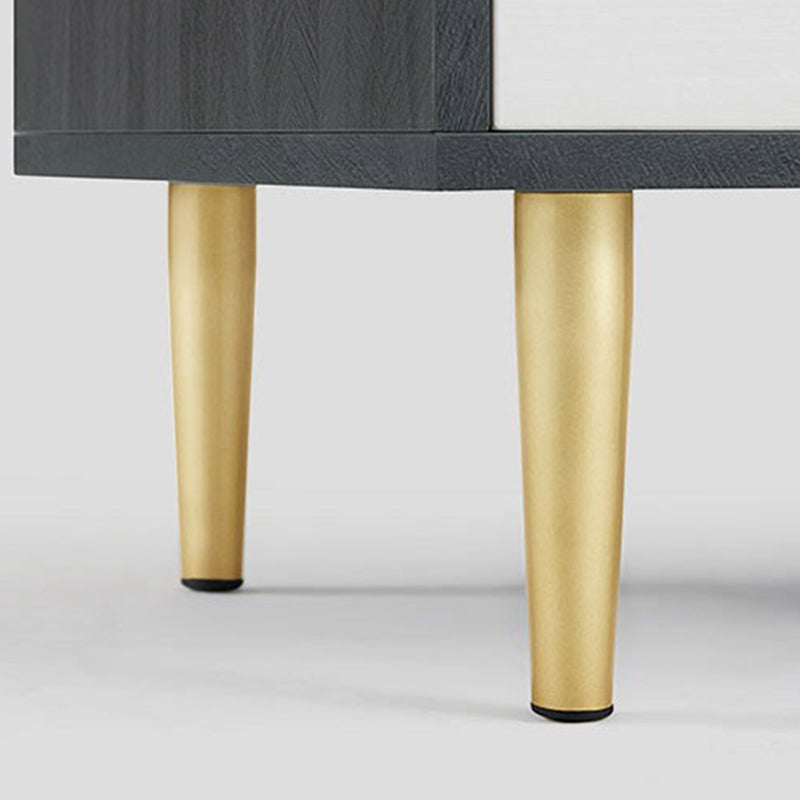 Wooden Chest Classic Glam Storage Chest Dresser with Drawers