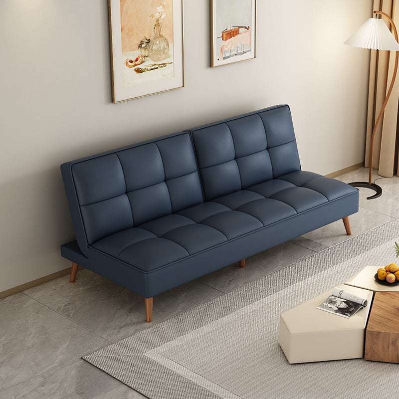 31" Wide Glam Futon Sofa Bed Cushion Back Folding Futon Sleeper Sofa