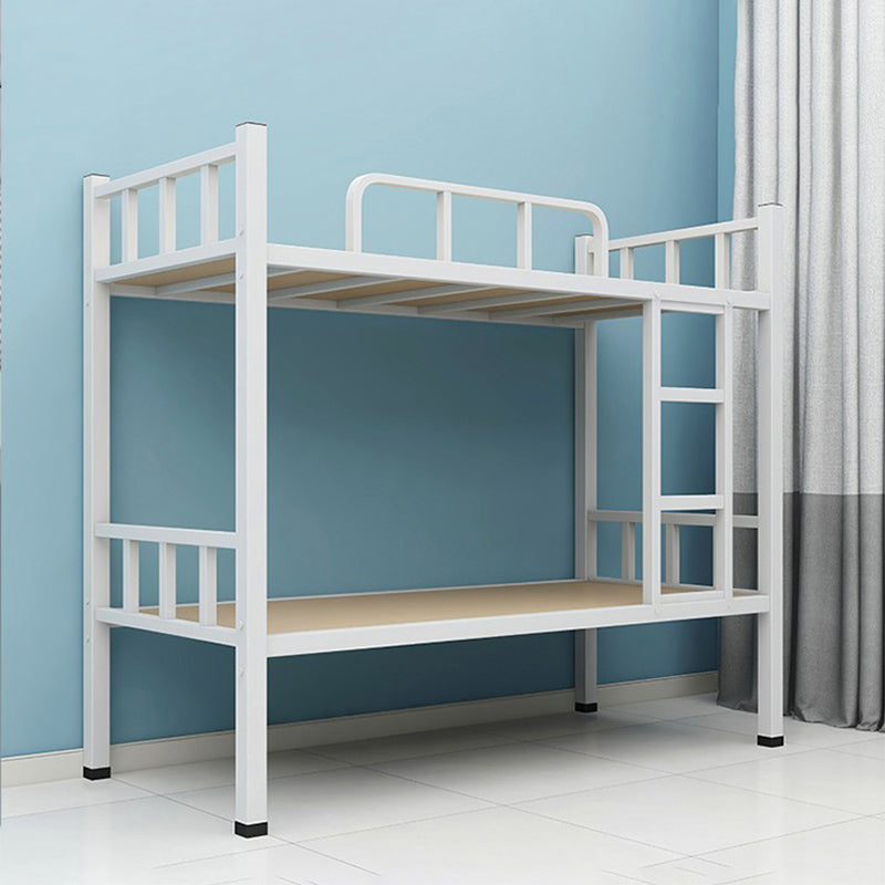 Contemporary Bunk Bed Solid Color Metal Bunk Bed with Custom Gold Legs