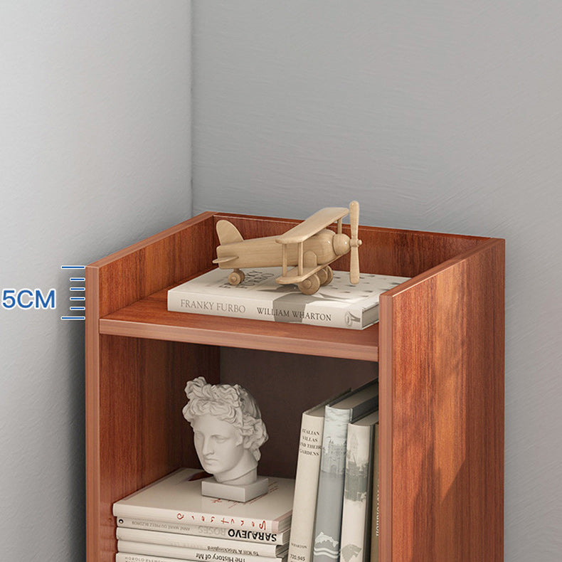 Contemporary Rectangle Standard Chest with Shelves for Living Room