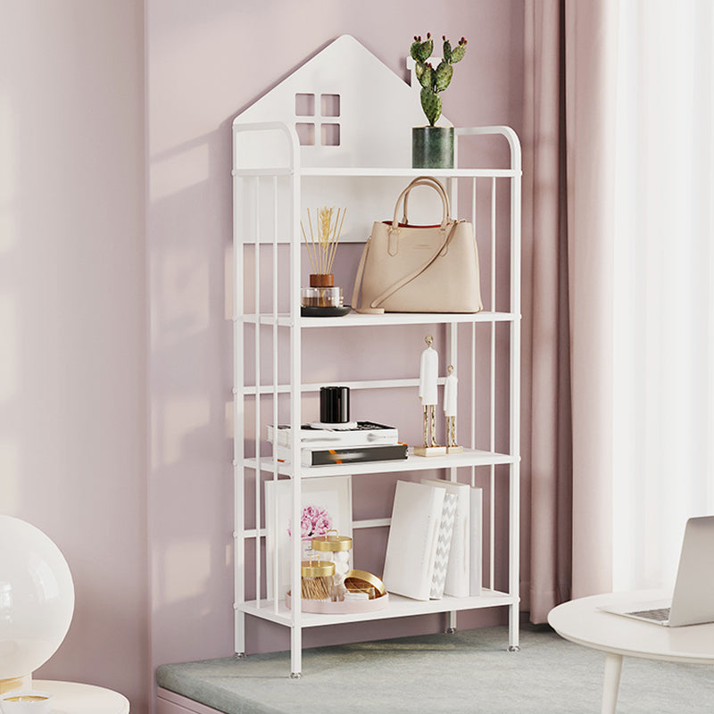 Urban Open Shelf Bookcase Metal Shelves Included Bookshelf for Study Room