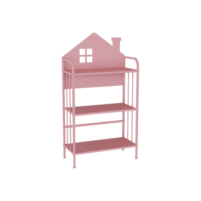 Urban Open Shelf Bookcase Metal Shelves Included Bookshelf for Study Room