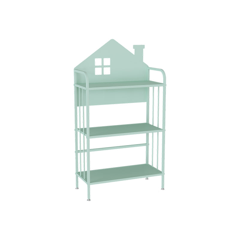 Urban Open Shelf Bookcase Metal Shelves Included Bookshelf for Study Room