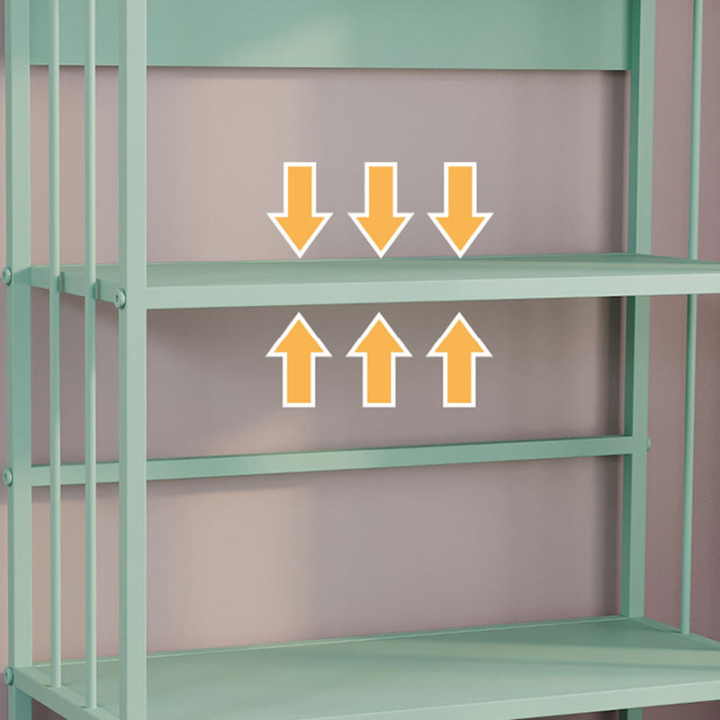 Urban Open Shelf Bookcase Metal Shelves Included Bookshelf for Study Room