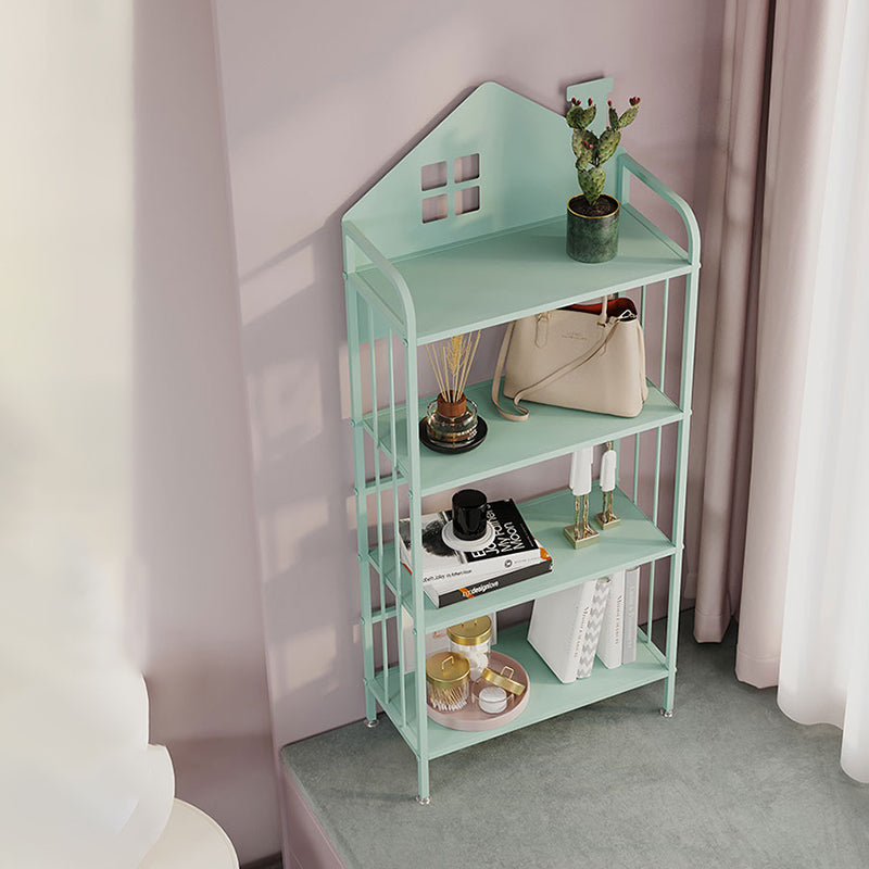 Urban Open Shelf Bookcase Metal Shelves Included Bookshelf for Study Room