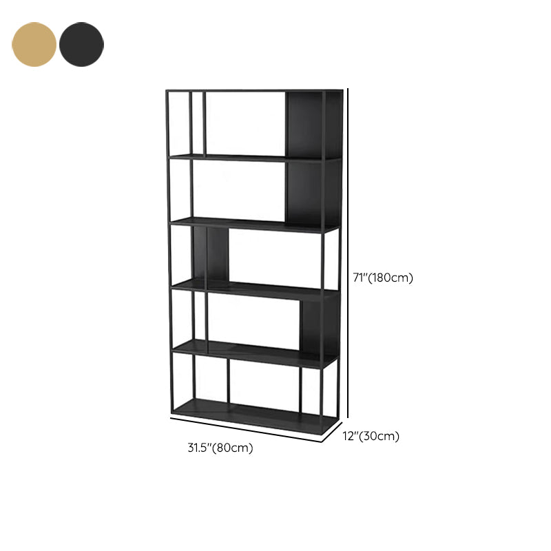 Urban Metal Open Shelf Bookcase Shelves Included Bookshelf for Study Room