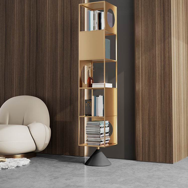 Modern Standard Book Shelf Metal Open Shelf Bookcase with Shelves for Home Office